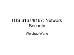 EECS 700: Network Security