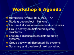 Workshop 6 Slides - dhdurso.org index to available resources