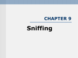 Chap09 Sniffing
