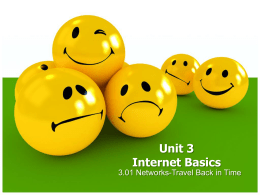 Unit 3 Internet Basics_3.01 Networks-Travel Back in