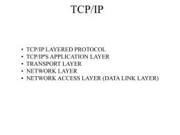 TCP/IP - csuohio.edu