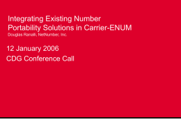 Jan. 2006 - CDMA Development Group