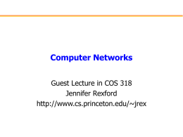 jen-network - Princeton University