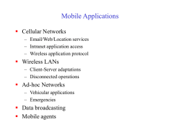 wireless network fixed network