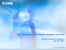 2008Wireless & Wired router - D-Link