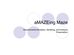 Group3-aMAZEing Maze Software Elicitation