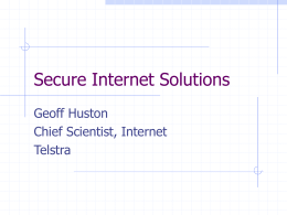 Secure Internet Solutions