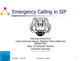 SIP2005-911 - Columbia University