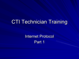 IP Addressing Part 1 - Computer Techniques, Inc.