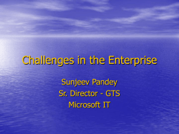 PPT - Pandey - Microsoft Research