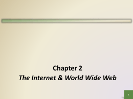 The World Wide Web