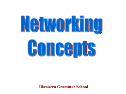 network1 - Warilla High School Intranet