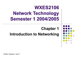 1.Intro to network