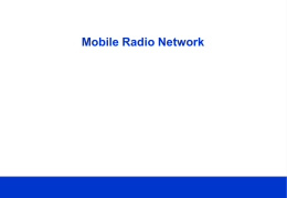 Automation of Mobile Radio Network Performance and Fault