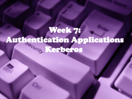 week7-Kerberos X509