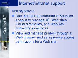 IIS - Information Technology Gate