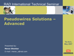 PW Solutions advanced