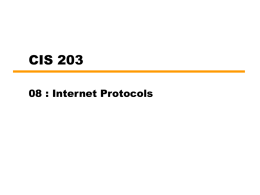 08-Internet Protocols