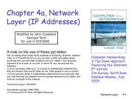 3rd Edition: Chapter 4 - Communications Systems Center