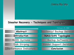 Disaster Recovery Research PowerPoint