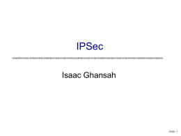 7-0 IPSec