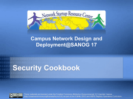 security-cookbook