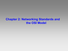 The OSI Model (continued)