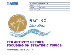 ttc activity report - Docbox