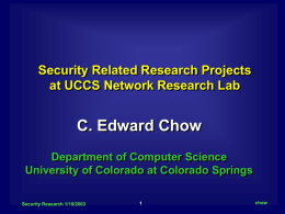 uccsSecurityResearch