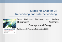Networking and Internetworking - Home