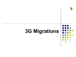 Zumbeel 3G Migrations