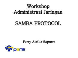 Ferry Astika Saputra Workshop Administrasi Jaringan SAMBA