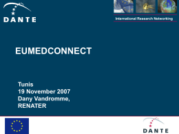 Introduction to EUMEDCONNECT