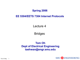 Lecture 4 - Lyle School of Engineering