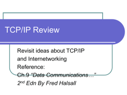 TCP_IP - Pravin Shetty > Resume