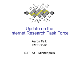 plenaryt-5 - Internet Engineering Task Force