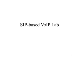 SIP Lab Hour