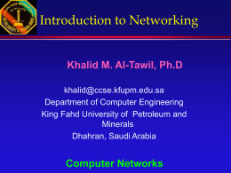 protocol - King Fahd University of Petroleum and Minerals