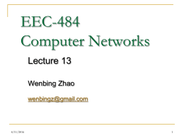 lecture13 - Academic Csuohio