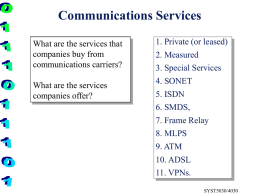 Communications Services