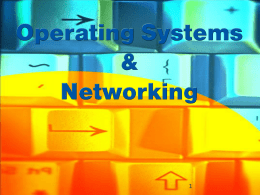 Operating Systems - ComputerApps.Rinehart