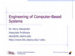 Software Engineering - The Information and Telecommunication