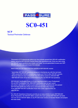 SC0-451 SCP