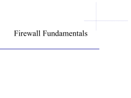 Sample – Firewall PowerPoint