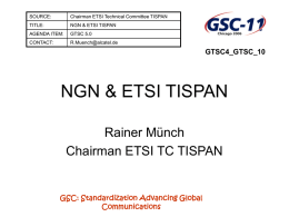 gsc11_gtsc4_10 ETSI TISPAN