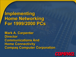 Home Networking &#11