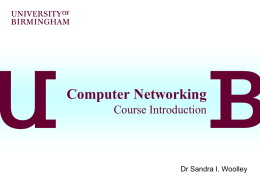 Computer Networking