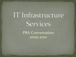 Infrastructure Services