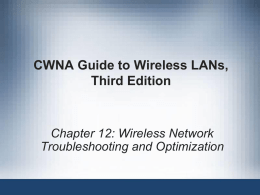 CWNA Guide to Wireless LANs, Third Edition