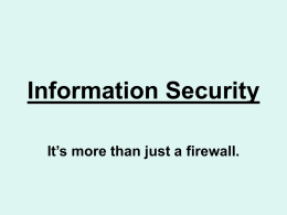 PPT: Information Security